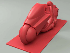 kanedas bike 3d print model 3D Print Model