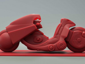 kanedas bike 3d print model Modelo de Impressão 3D
