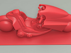 kanedas bike 3d print model Modelo de Impressão 3D