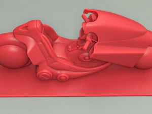 kanedas bike 3d print model 3D Print Model