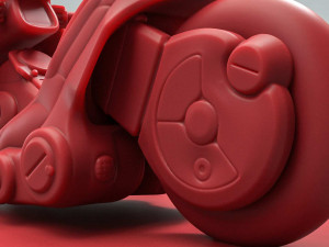 kanedas bike 3d print model Modelo de Impressão 3D