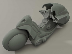 kanedas bike 3d print model Modelo de Impressão 3D