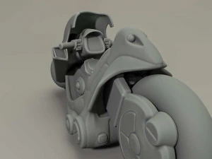 kanedas bike 3d print model 3D Print Model