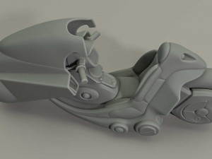 kanedas bike 3d print model Modelo de Impressão 3D