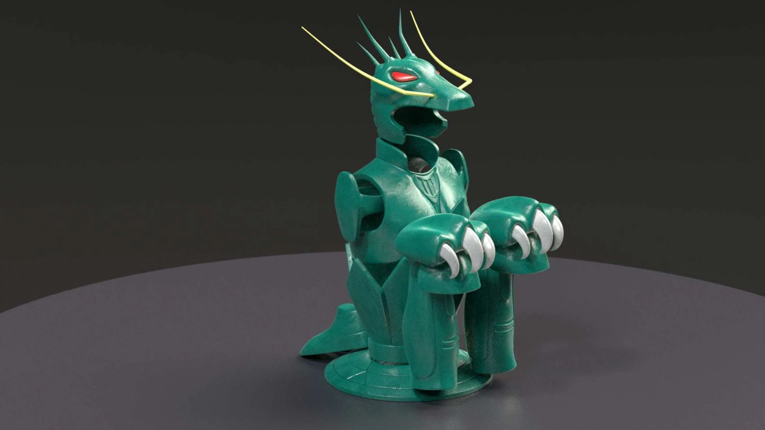 pano de drag&atilde;o shiryu Modelo 3D .c4d .max .obj .3ds .fbx .stl .blend 