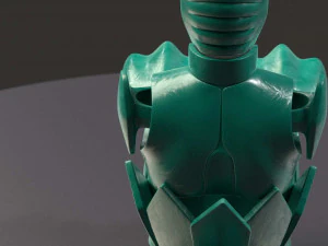 pano de drag&atilde;o shiryu Modelo 3D
