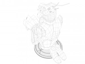 shiryu dragon cloth 3D मॉडल