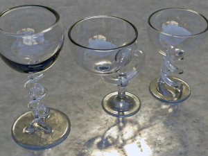 designed glasses 3D Model