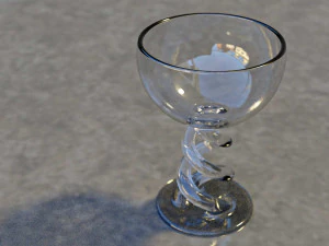 designed glasses 3D Model