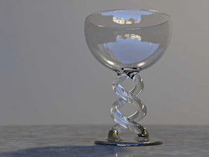 designed glasses 3D Model