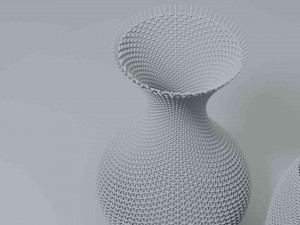 wicker baskets hight poy models 3D मॉडल