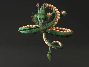 shenron from dragon ball 3D Model