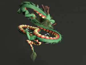shenron from dragon ball 3D Model