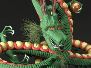 shenron from dragon ball 3D Model