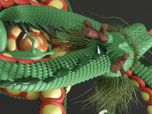 shenron from dragon ball 3D Model
