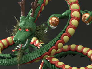 shenron from dragon ball 3Dモデル