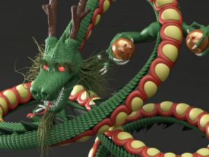 shenron from dragon ball 3D Model