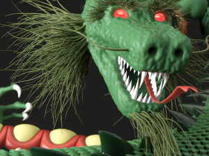 shenron from dragon ball 3D Model