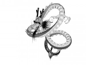 shenron from dragon ball 3Dモデル