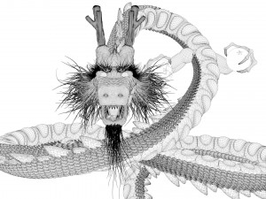 shenron from dragon ball 3Dモデル