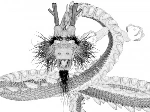 shenron from dragon ball 3D Model