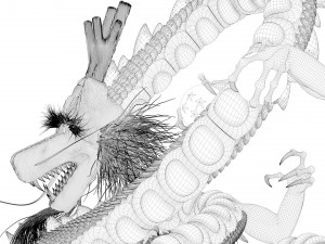 shenron from dragon ball 3Dモデル