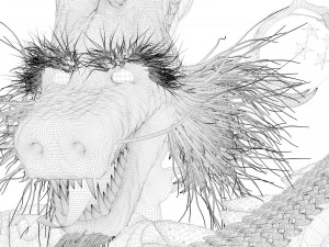 shenron from dragon ball 3D Model
