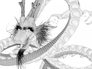shenron from dragon ball 3Dモデル