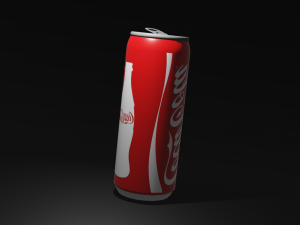 coca cola can 3D Model