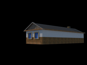 simple exterior design 3Dモデル