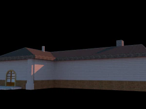 simple house design 3D Model