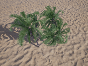 ue4-unity palm Modello 3D