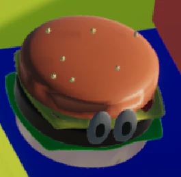 burger 3D Model .c4d .max .obj .3ds .fbx .stl .blend
