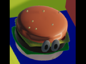 burger Model 3D