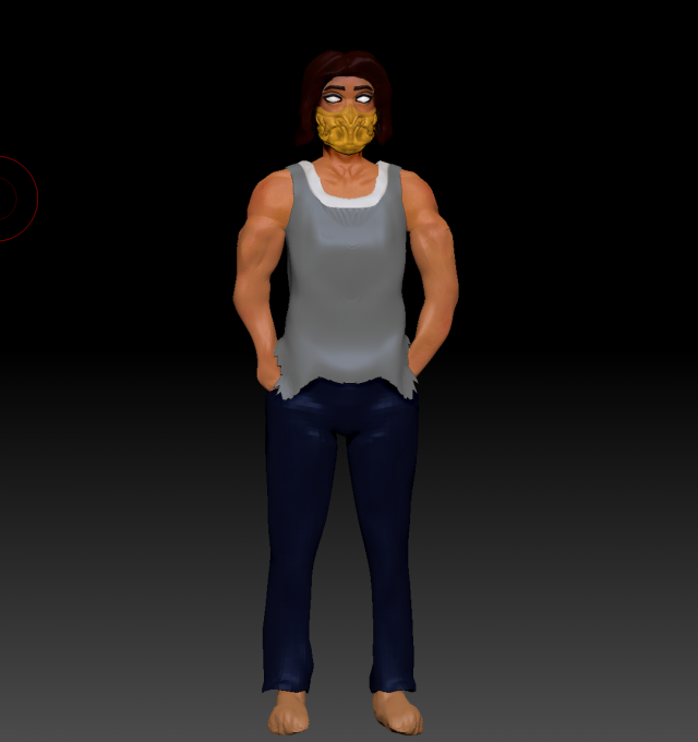 mask women 3D Model .c4d .max .obj .3ds .fbx .stl .blend 