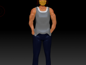 mask women Modello 3D