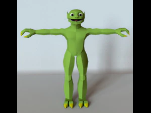 огр 3D Модель