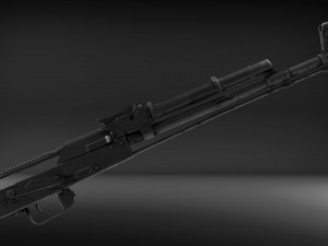 Complete set of aks 47 Modèle 3D