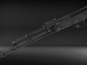 Complete set of aks 47 Modèle 3D