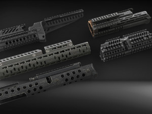 Complete set of aks 47 Modèle 3D