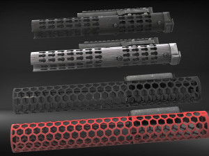 Complete set of aks 47 Modèle 3D