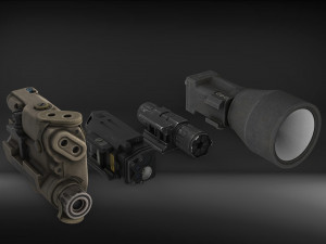 Complete set of aks 47 Modèle 3D