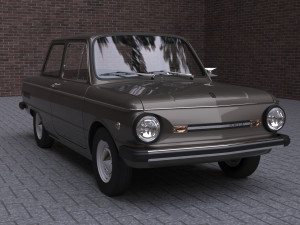 zaz 968m zaporozhets 1979 Modèle 3D