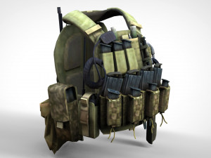 27 types of military unloading 3D Model