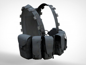 27 types of military unloading 3D Model