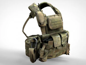 27 types of military unloading 3D Model