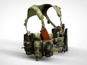 27 types of military unloading 3D Model