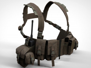27 types of military unloading 3D Model