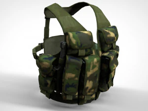 27 types of military unloading 3D Model