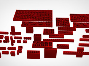 lego set for 3d printing 3D प्रिंट मॉडल